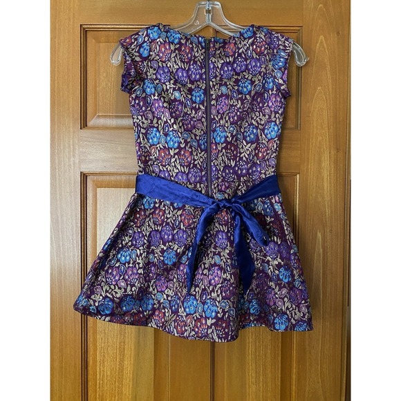 AMERICAN GIRL Retired 2017 FANCY HOLIDAY DRESS Size 8 Embroidered Party Matching - Picture 6 of 9